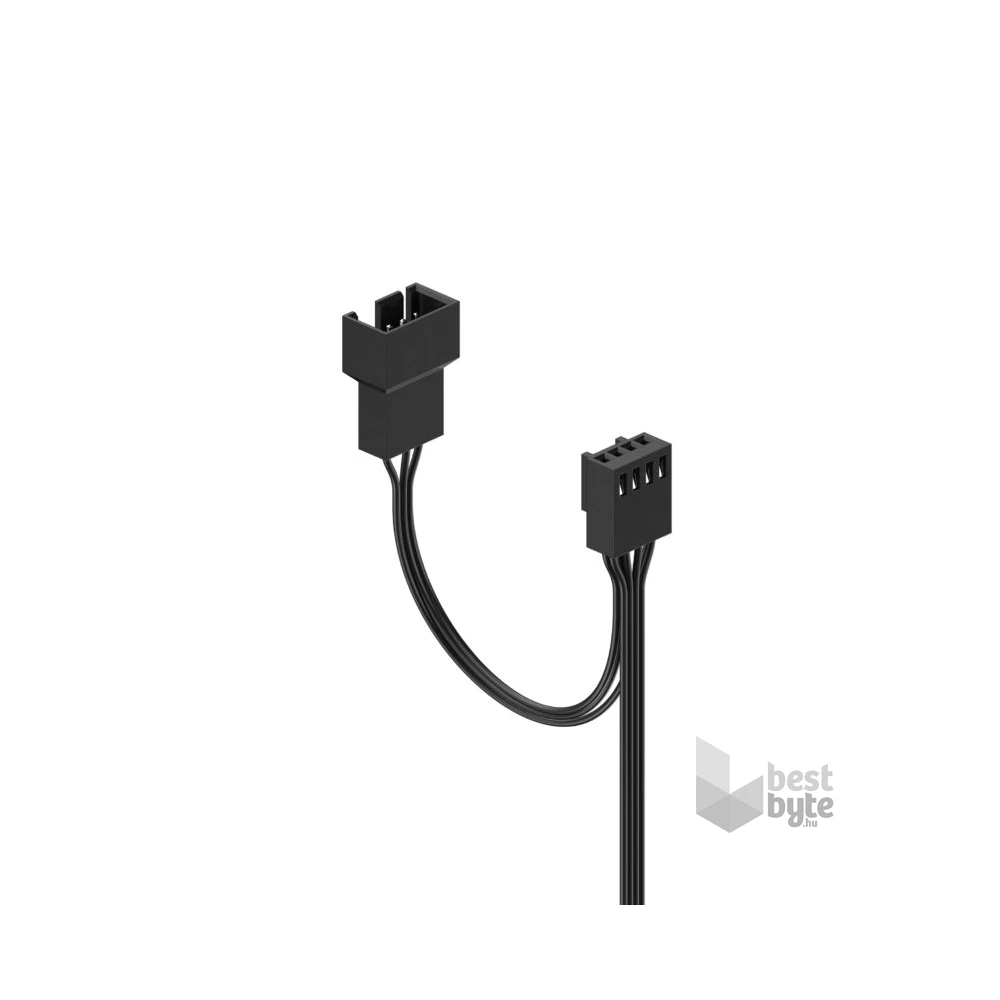 Fractal Design 120mm Aspect 12 PWM fekete ház hűtőventilátor