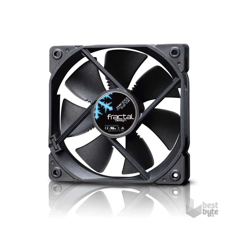 Fractal Design 120mm Dynamic X2 GP-12 fekete ház hűtőventilátor