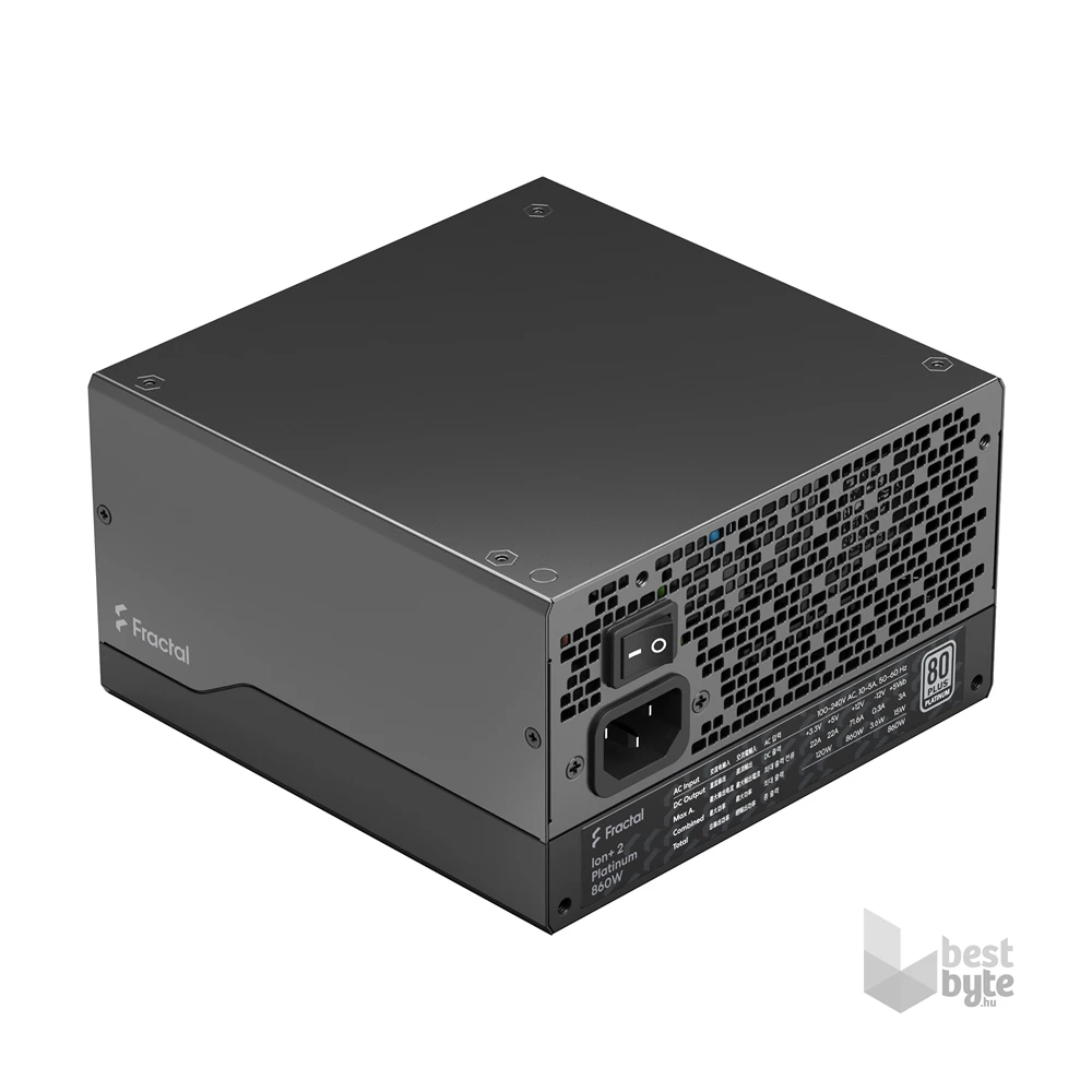 Fractal Design 860W ION+ 2 Platinum 860W tápegység