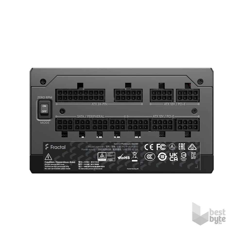 Fractal Design 860W ION+ 2 Platinum 860W tápegység
