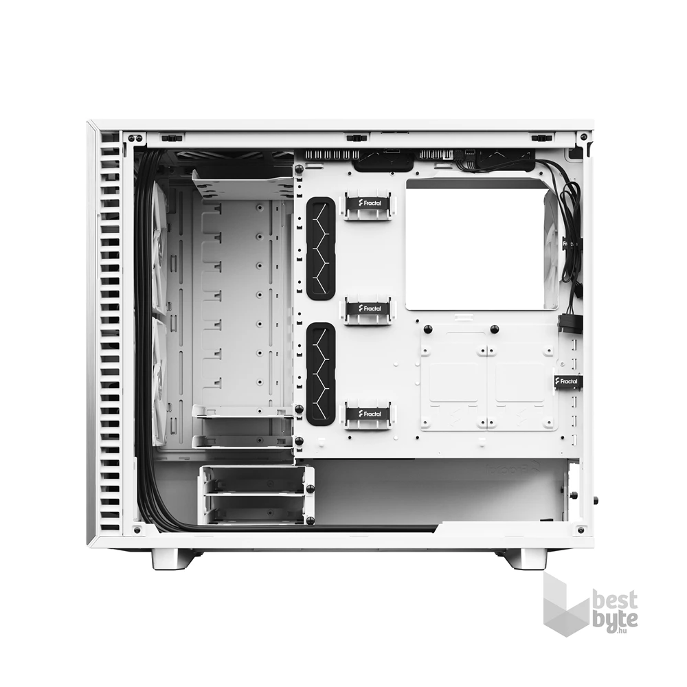 Fractal Design Define 7 Fehér ablakos (Táp nélküli) E-ATX ház