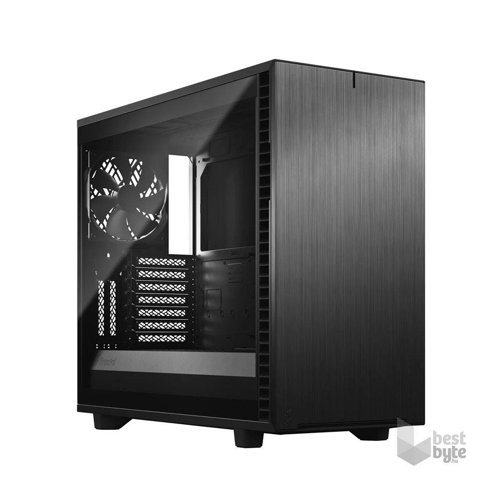 Fractal Design Define 7 Fekete ablakos (Táp nélküli) E-ATX ház