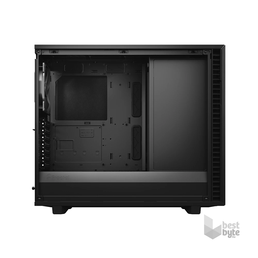 Fractal Design Define 7 Fekete ablakos (Táp nélküli) E-ATX ház