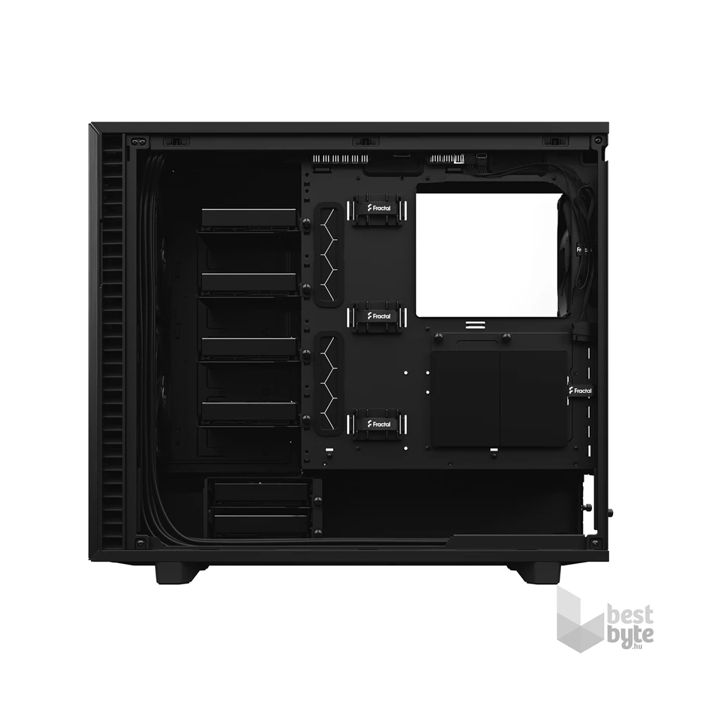 Fractal Design Define 7 Fekete ablakos (Táp nélküli) E-ATX ház