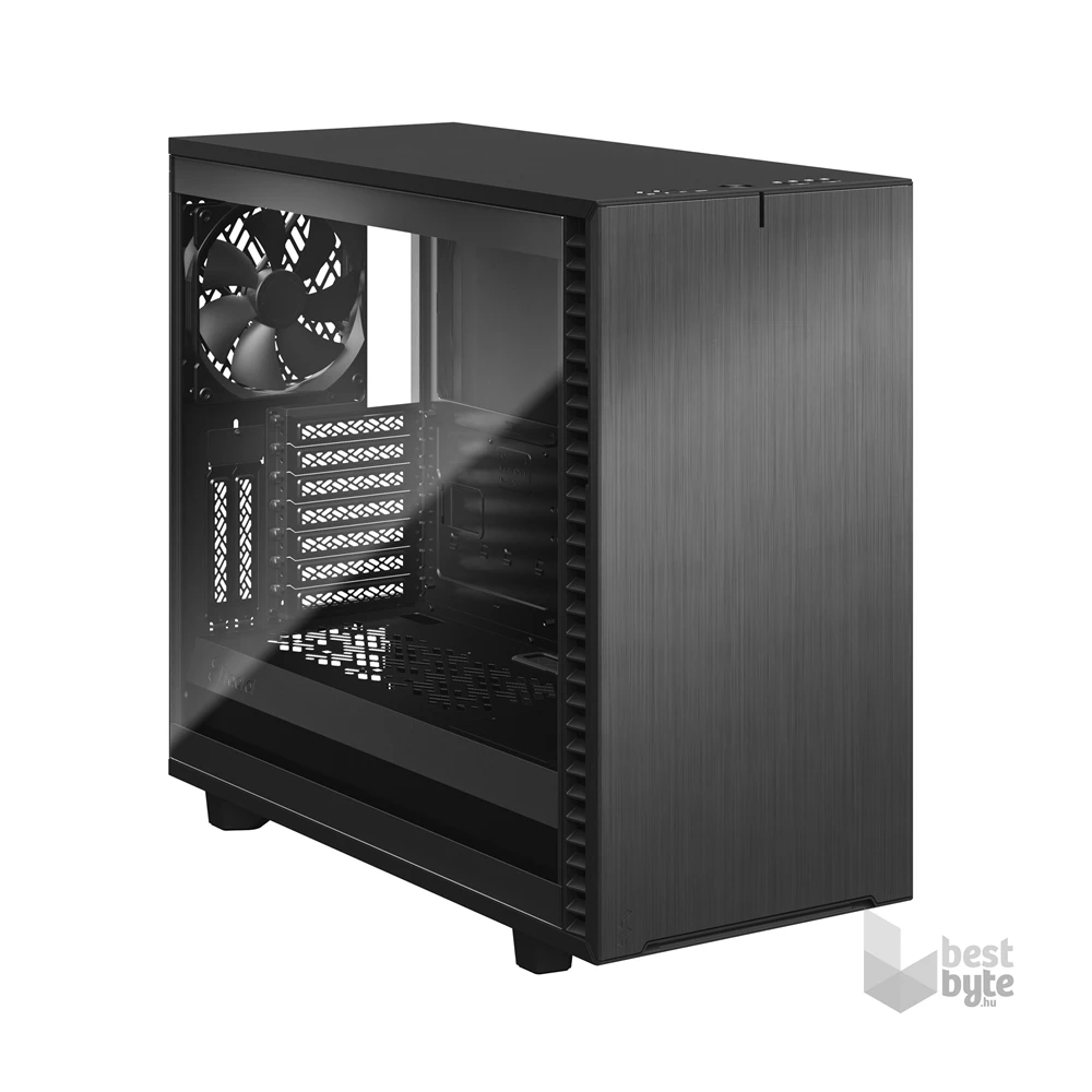 Fractal Design Define 7 Szürke ablakos (Táp nélküli) E-ATX ház