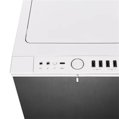 Fractal Design Define R6 USB-C Fehér (Táp nélküli) E-ATX ház