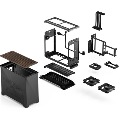 Fractal Design Era 2 fekete (táp nélküli) ház