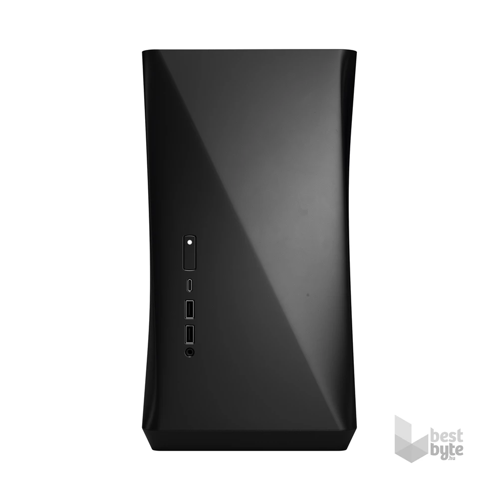 Fractal Design Era ITX Fekete ablakos (Táp nélküli) mini-ITX ház