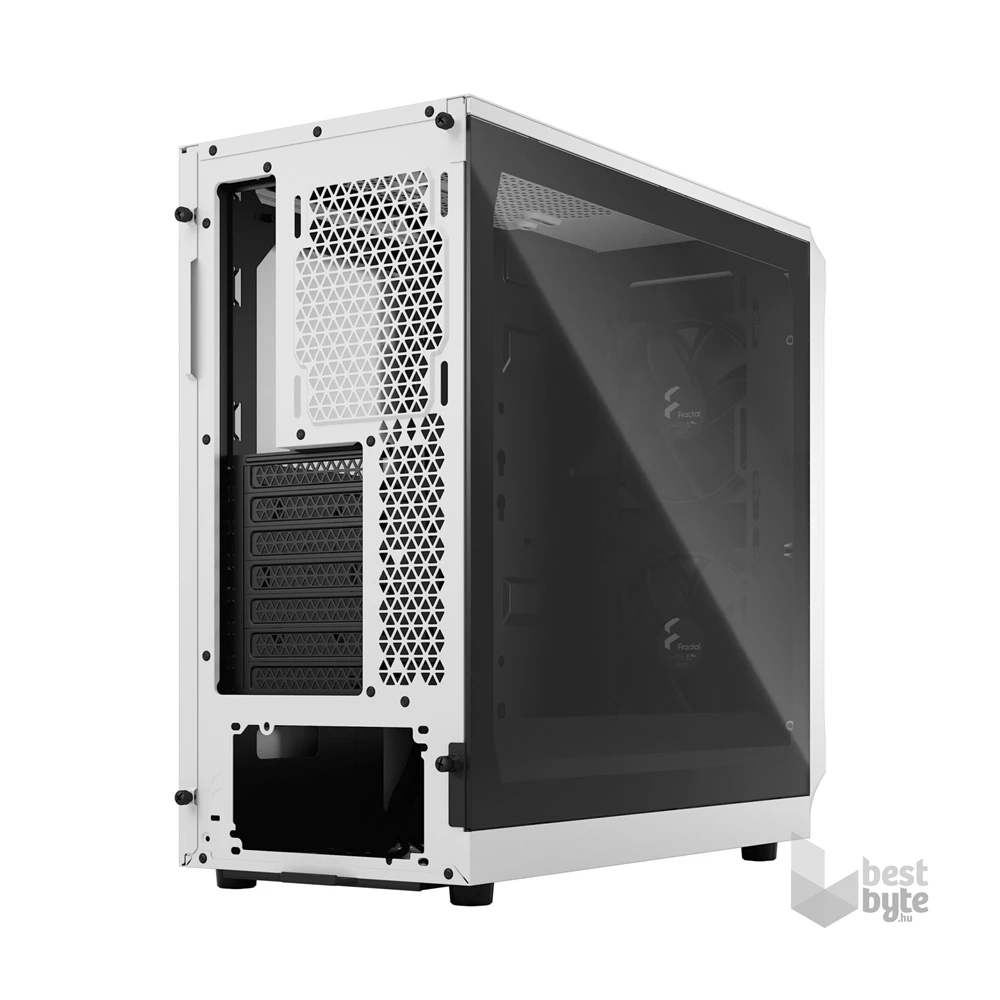 Fractal Design Focus 2 fehér (táp nélküli) ablakos ATX ház