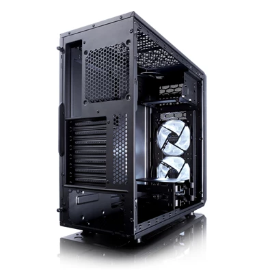 Fractal Design Focus G Black ablakos (Táp nélküli) ATX ház