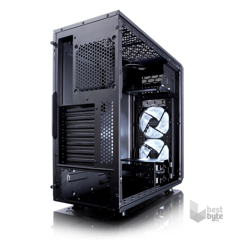 Fractal Design Focus G Black ablakos (Táp nélküli) ATX ház