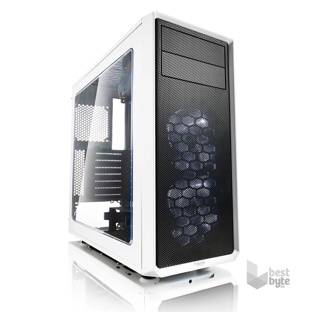 Fractal Design Focus G Fehér ablakos (Táp nélküli) ATX ház