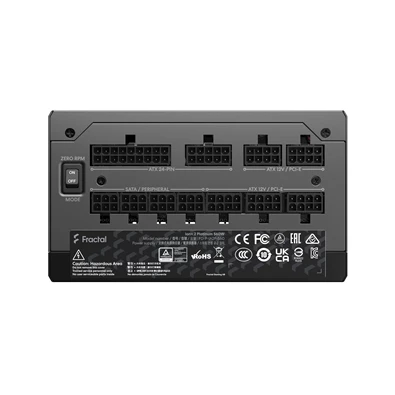 Fractal Design Ion+ 2 550W (560W) 80+ Platinum ventillátorral moduláris dobozos tápegység