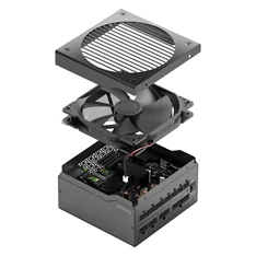 Fractal Design Ion+ 2 550W (560W) 80+ Platinum ventillátorral moduláris dobozos tápegység