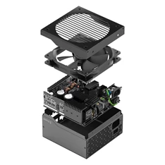 Fractal Design Ion+ 2 650W (660W) 80+ Platinum ventillátorral moduláris dobozos tápegység