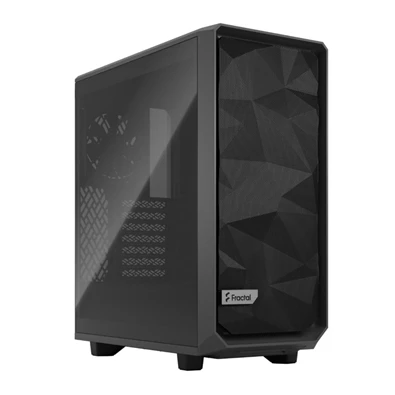 Fractal Design Meshify 2 Compact  Szürke világos ablakos (Táp nélküli) ATX ház