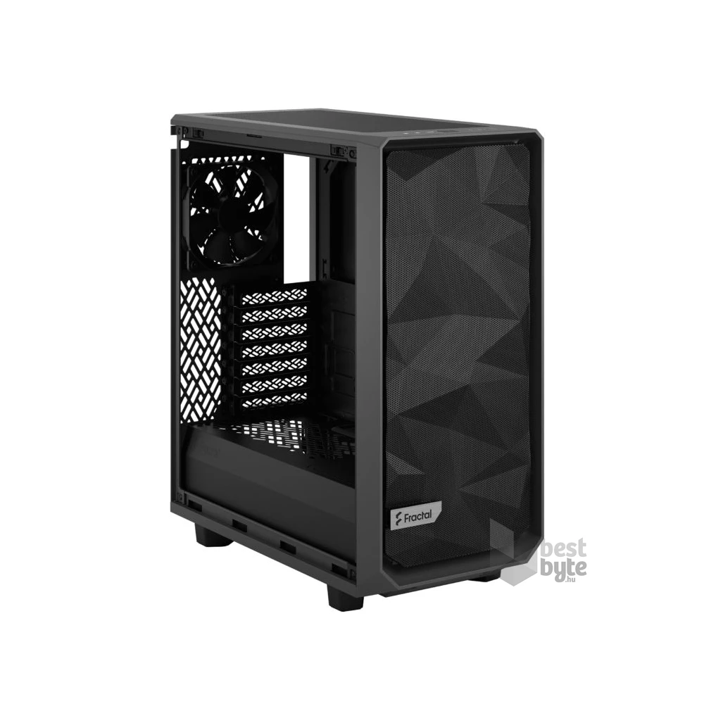Fractal Design Meshify 2 Compact Szürke világos ablakos (Táp nélküli) ATX ház