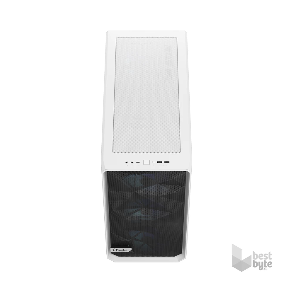 Fractal Design Meshify 2 RGB Fehér ablakos (Táp nélküli) E-ATX ház