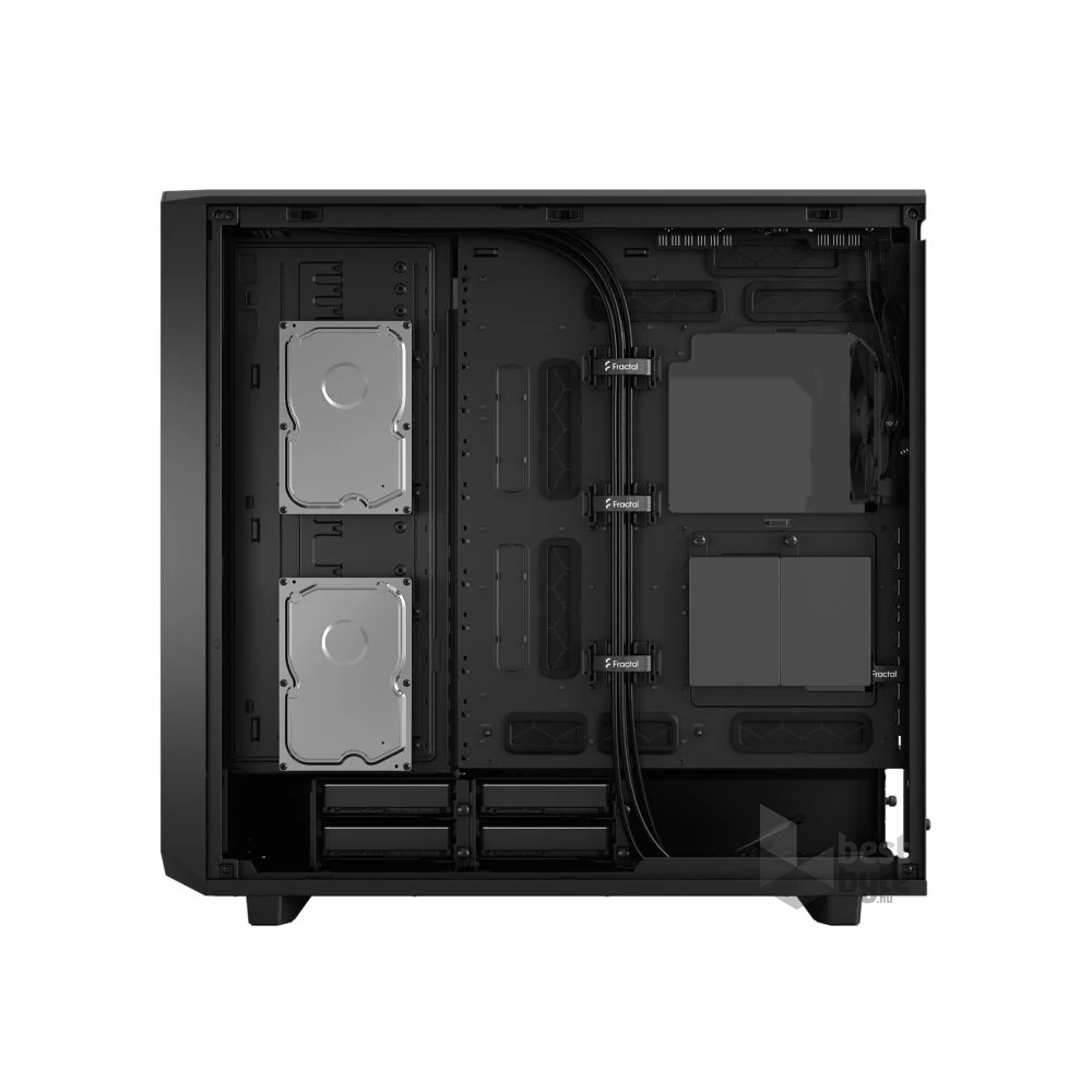 Fractal Design Meshify 2 XL Fekete világos ablakos (Táp nélküli) E-ATX ház