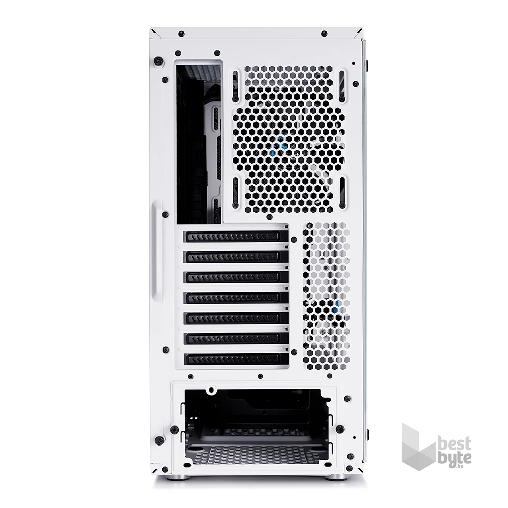 Fractal Design Meshify C Fehér ablakos (Táp nélküli) ATX ház