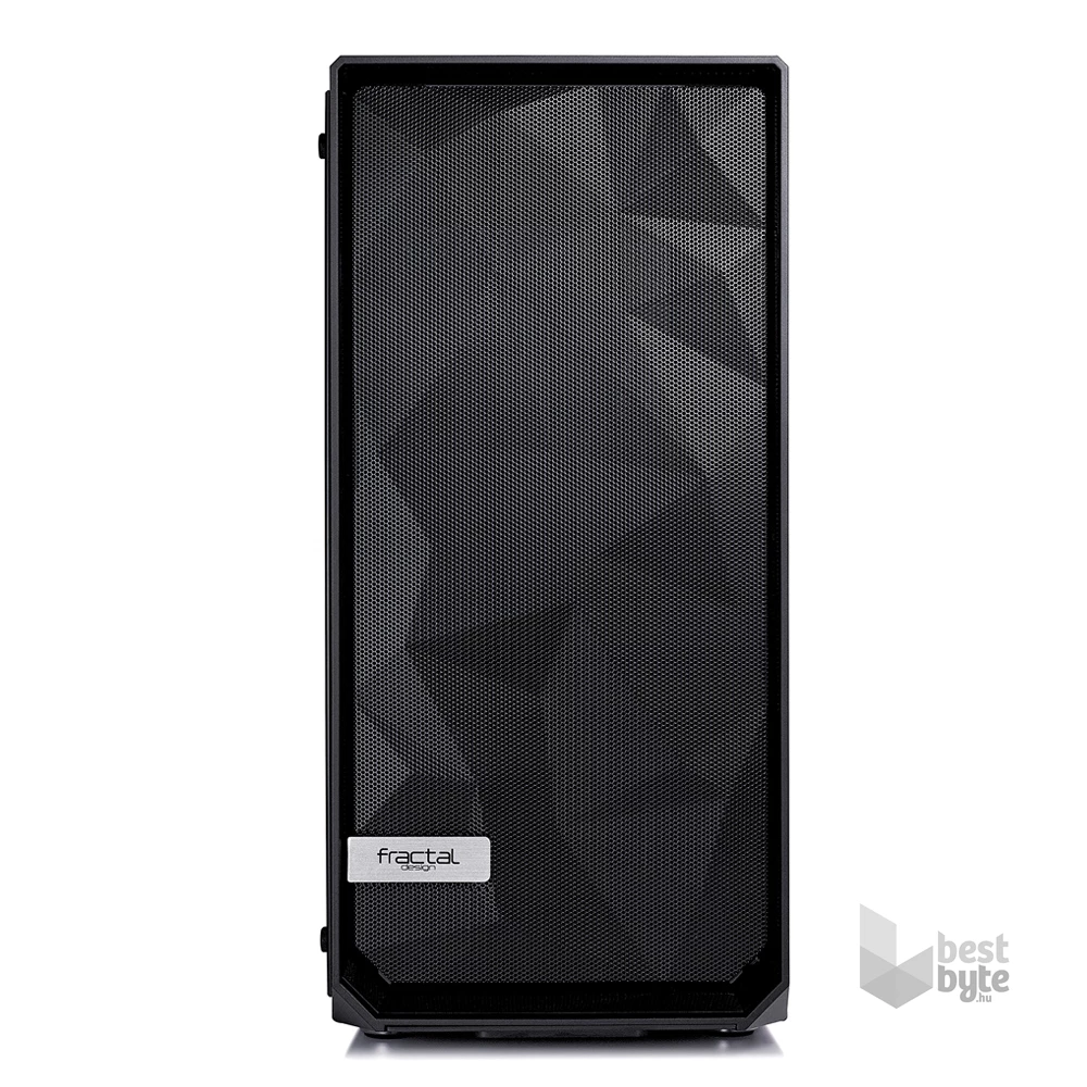 Fractal Design Meshify C Fekete ablakos (Táp nélküli) ATX ház