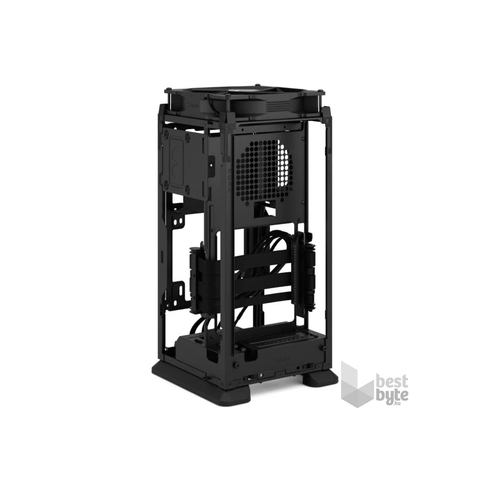 Fractal Design Mood fekete (táp nélküli) m-ITX ház
