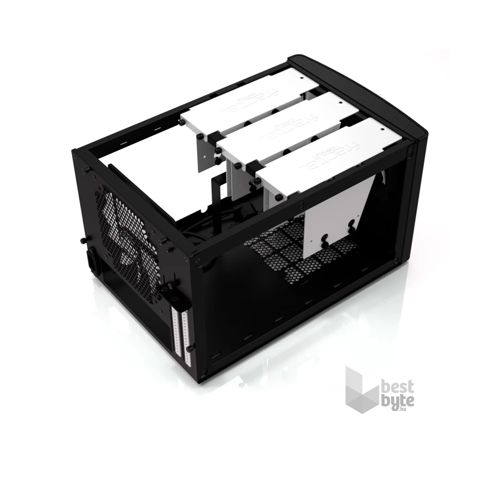 Fractal Design Node 304 Fekete (Táp nélküli) miniITX ház