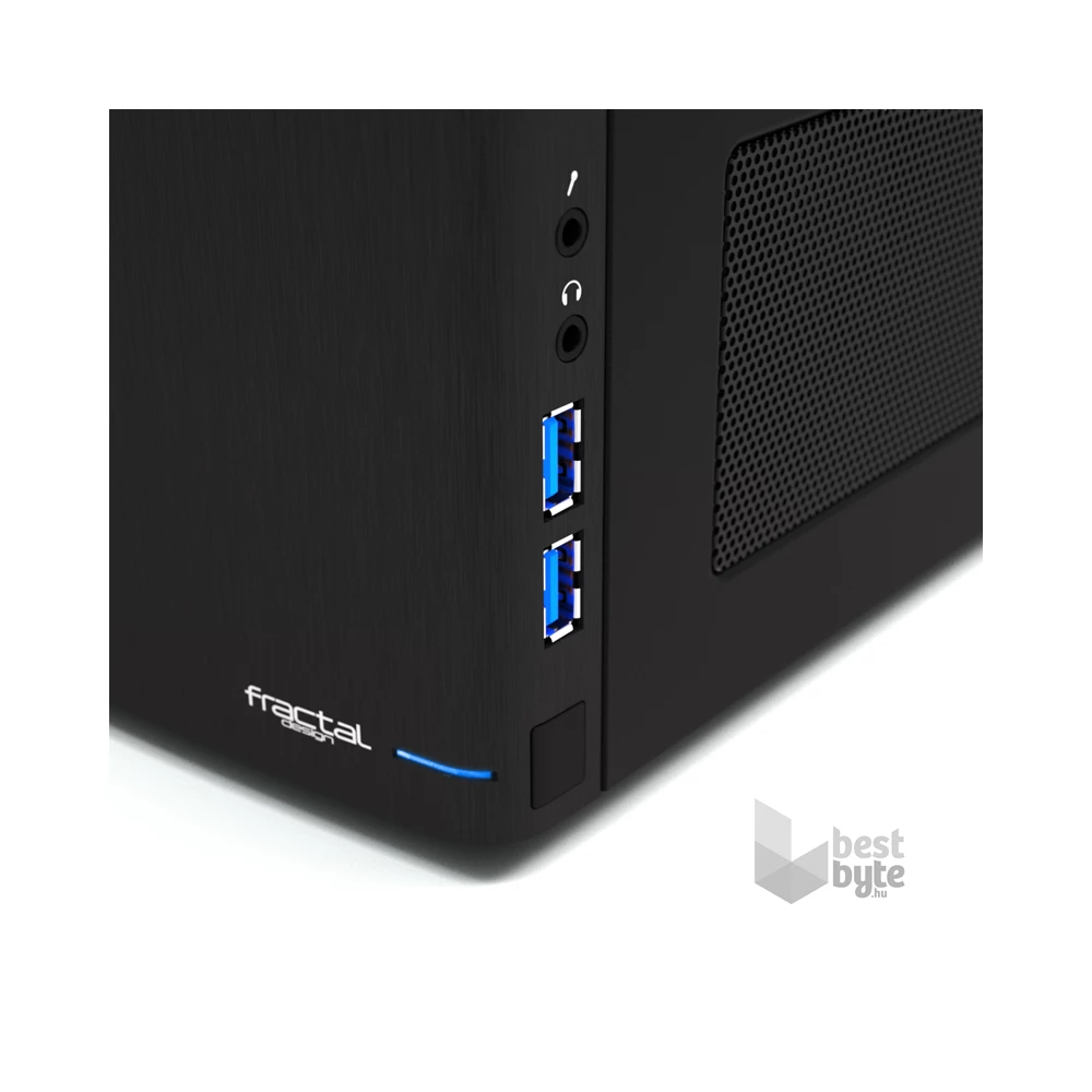 Fractal Design Node 304 Fekete (Táp nélküli) miniITX ház