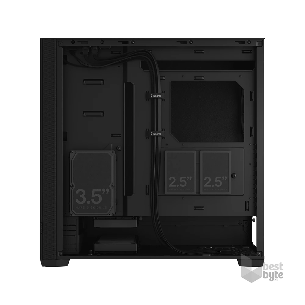 Fractal Design Pop XL Silent Fekete (Táp nélküli) E-ATX ház
