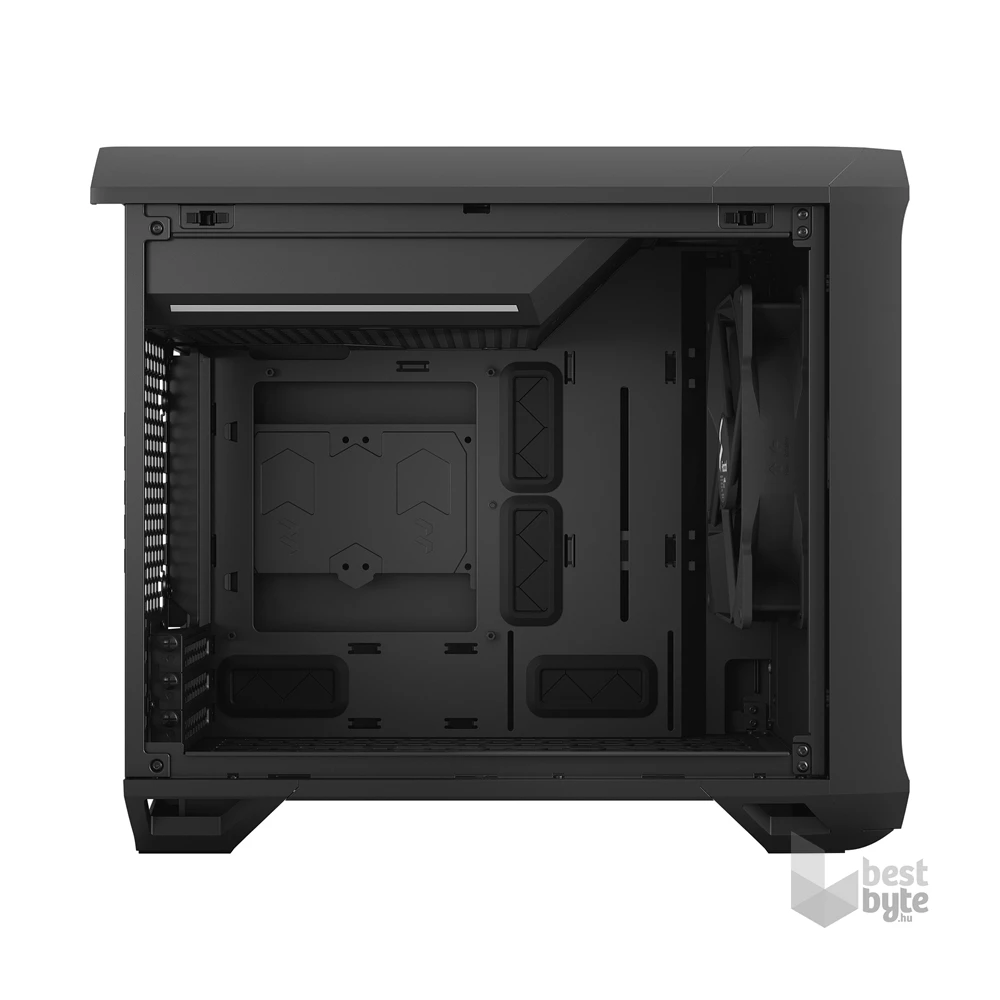 Fractal Design Torrent Nano Fekete (Táp nélküli) mini-ITX ház