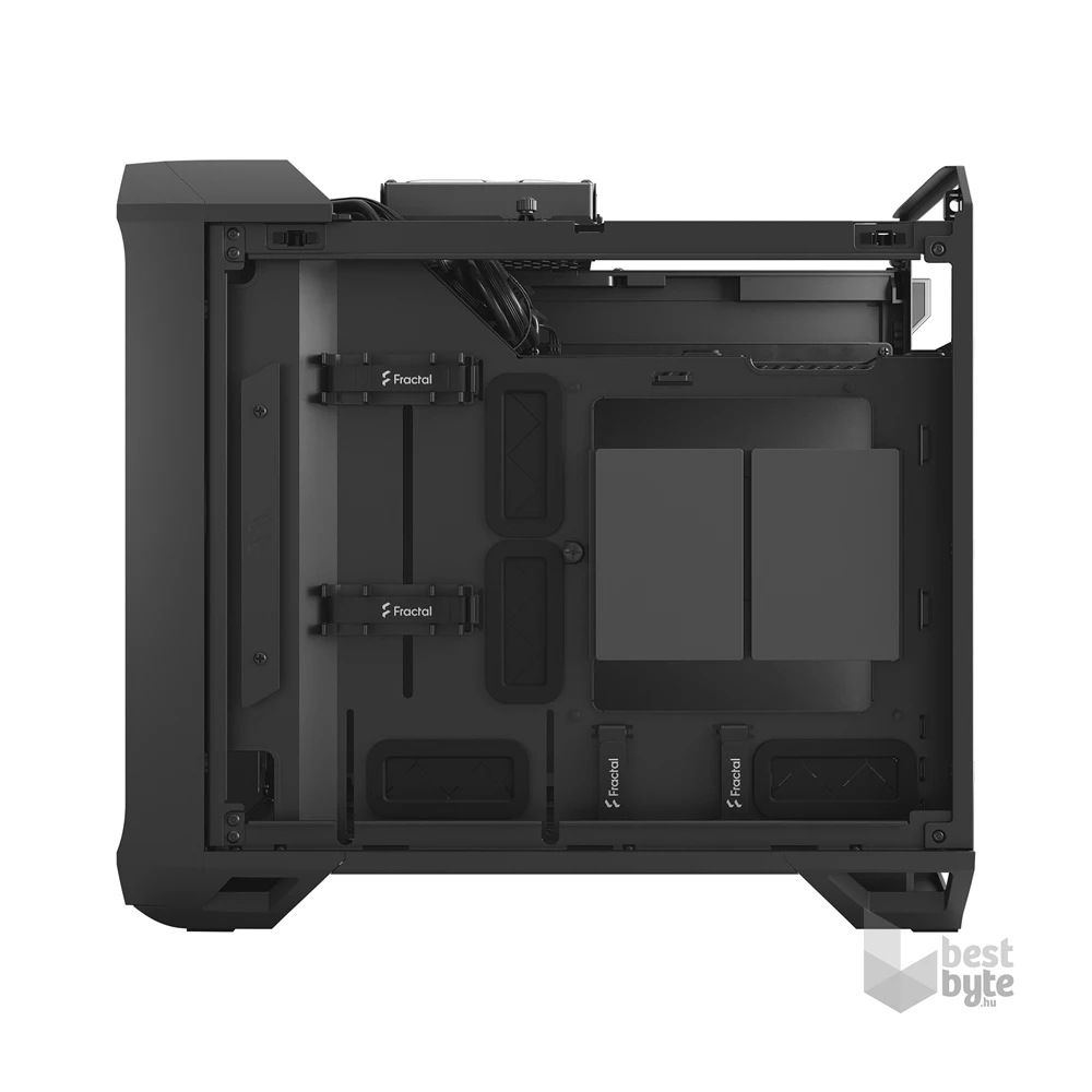 Fractal Design Torrent Nano Fekete (Táp nélküli) mini-ITX ház