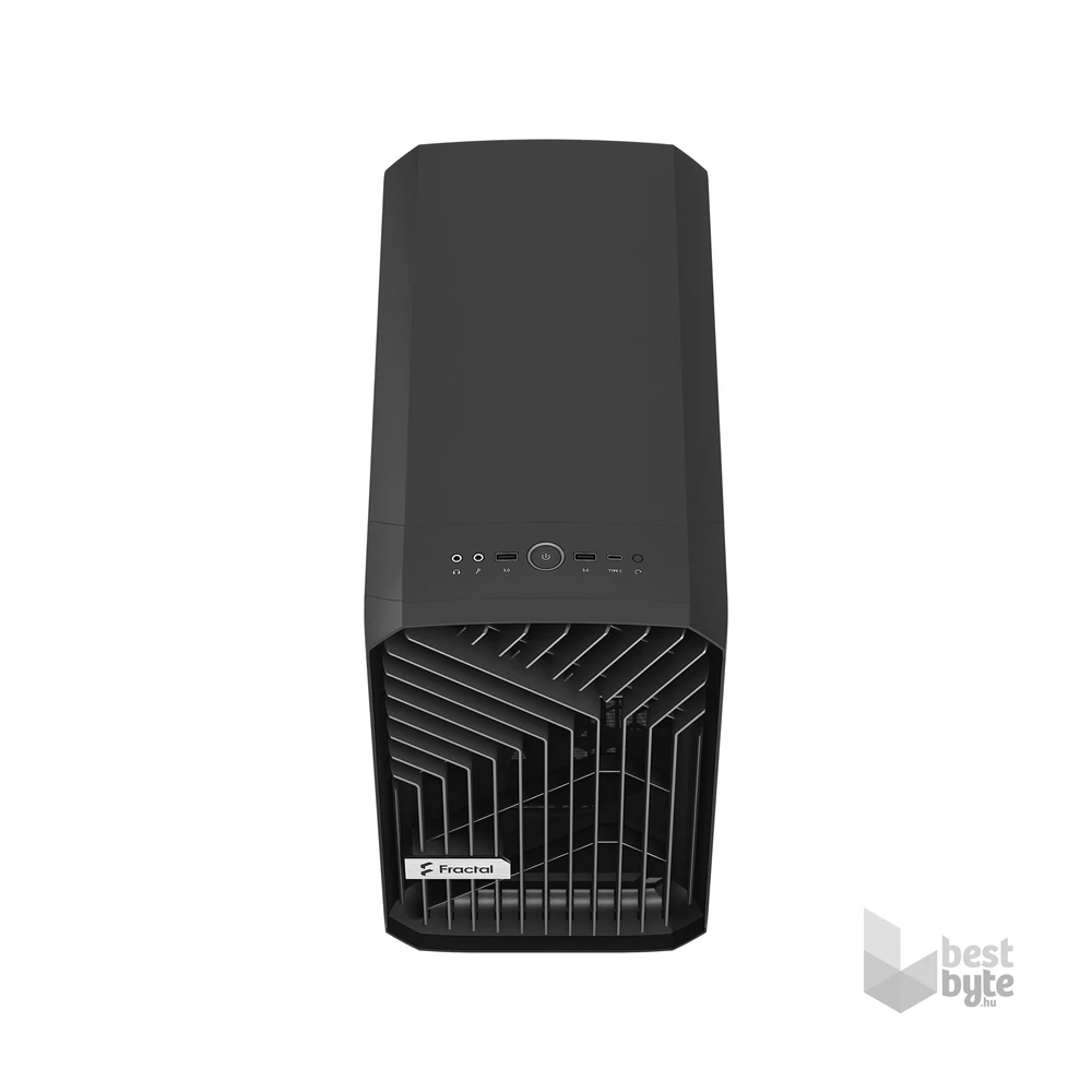 Fractal Design Torrent Nano Fekete (Táp nélküli) mini-ITX ház