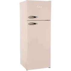 Fram FDD-VRL212BGF+ bézs, felülfagyasztós, Hűtő:171L, Fagyasztó:42L, Less. frost hűtőszekrény
