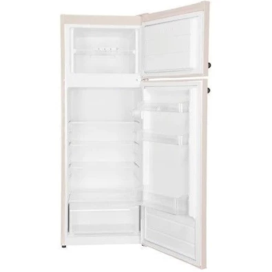 Fram FDD-VRL212BGF+ bézs, felülfagyasztós, Hűtő:171L, Fagyasztó:42L, Less. frost hűtőszekrény