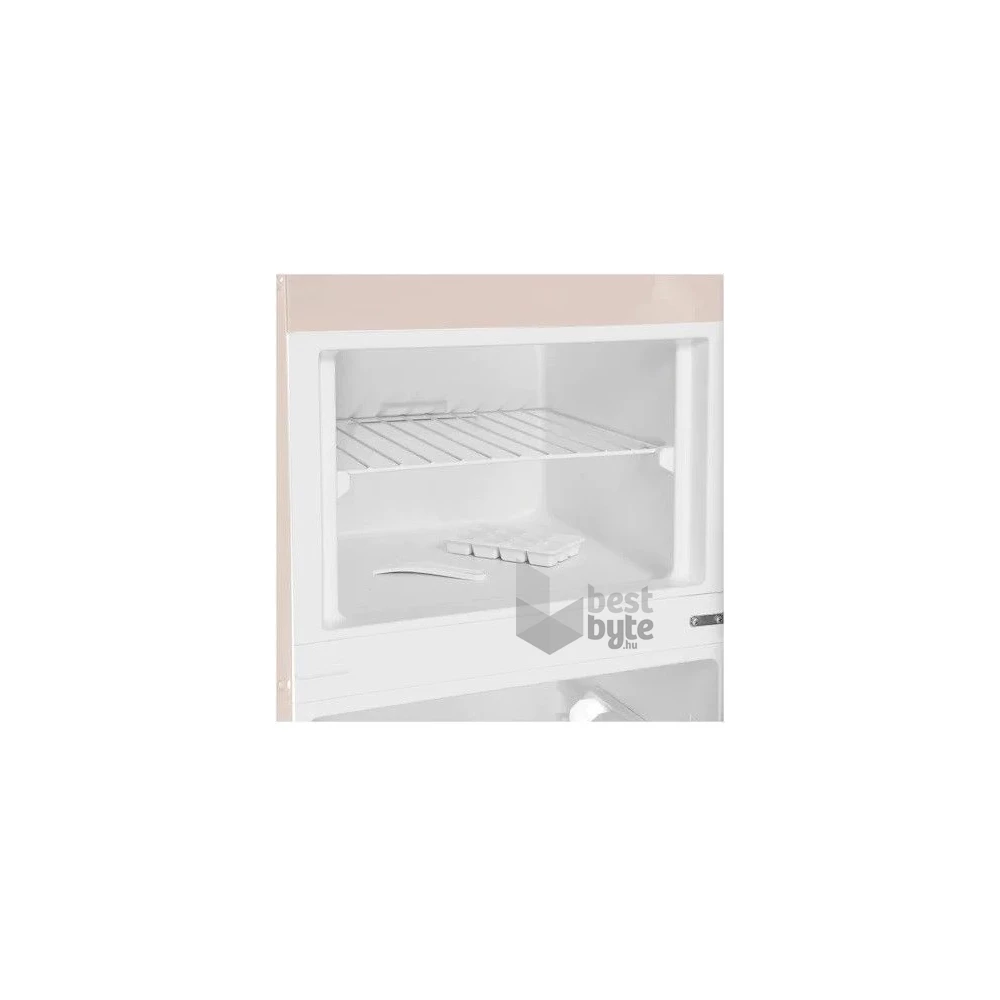 Fram FDD-VRL212BGF+ bézs, felülfagyasztós, Hűtő:171L, Fagyasztó:42L, Less. frost hűtőszekrény
