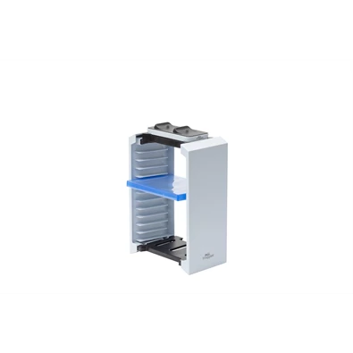 FroggieX FX-P5-C2-W Docking Charge and Storage PS5 dual töltőállomás + lemez tartó állvány