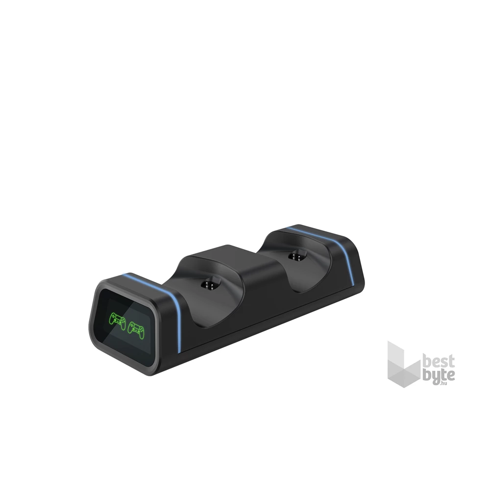 FroggieX FX-P4-C2-B Dual Charging Dock PS4 töltőállomás