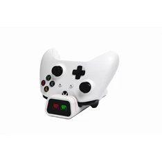 FroggieX FX-XB-C2-W Dual Charging Dock & Batteries Xbox One töltőállomás + 2db akkumulátor