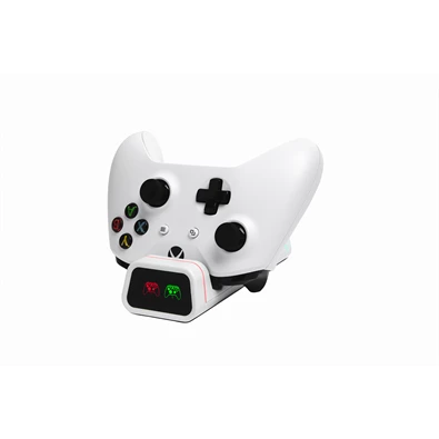 FroggieX FX-XB-C2-W Dual Charging Dock & Batteries Xbox One töltőállomás + 2db akkumulátor