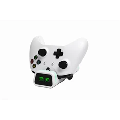 FroggieX FX-XB-C2-W Dual Charging Dock & Batteries Xbox One töltőállomás + 2db akkumulátor