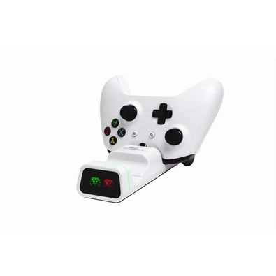 FroggieX FX-XB-C2-W Dual Charging Dock & Batteries Xbox One töltőállomás + 2db akkumulátor