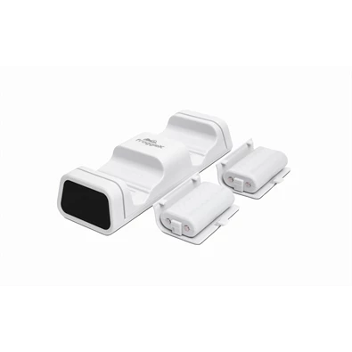 FroggieX FX-XB-C2-W Dual Charging Dock & Batteries Xbox One töltőállomás + 2db akkumulátor