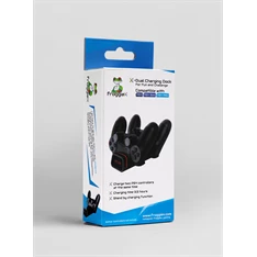 FroggieX FX-P4-C2-B Dual Charging Dock PS4 töltőállomás