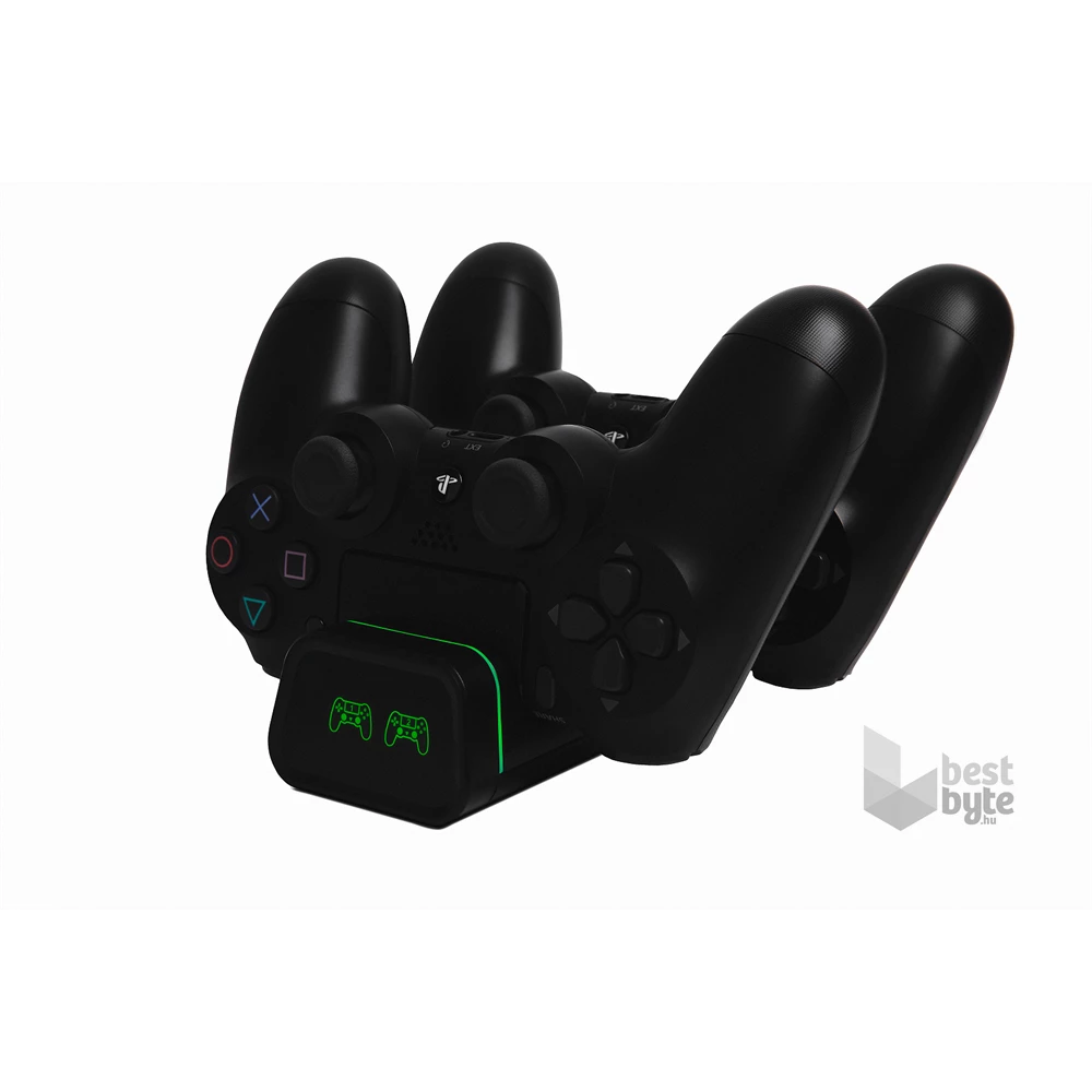 FroggieX FX-P4-C2-B Dual Charging Dock PS4 töltőállomás