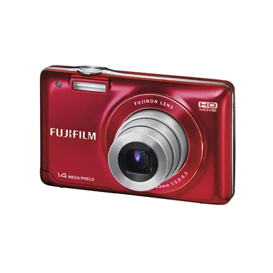Fujifilm FinePix JX500 piros csomag 14MP digitális fényképezőgép