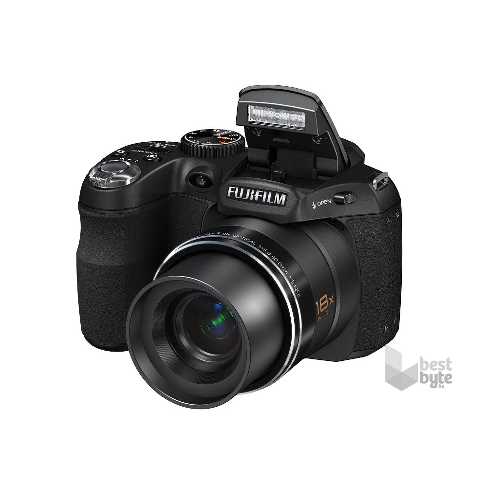 Fuji FINEPIX S2500HD digitális fényképezőgép fekete 12MP