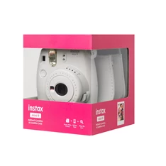 Fujifilm Instax Mini 9 fehér + tok + film analóg fényképezőgép kit