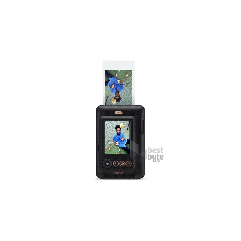 Fujifilm Instax Mini LiPlay fekete hibrid fényképezőgép