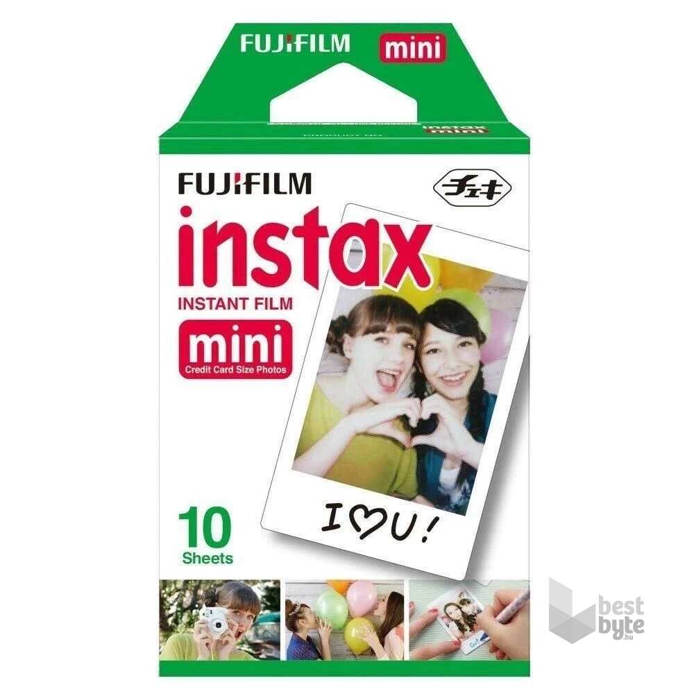 Fujifilm Instax Mini fényes 10 db fotópapír
