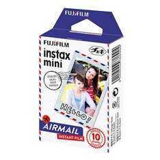 Fujifilm Instax Mini fényes AirMail 10 db képre film